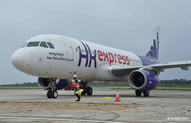 広島線を再開する香港エクスプレス航空（資料写真）＝PHOTO: Yusuke KOHASE/Aviation Wire