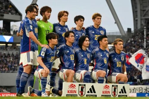 日本代表のメンバーが発表された（写真は今年6月のもの） [写真]=金田慎平