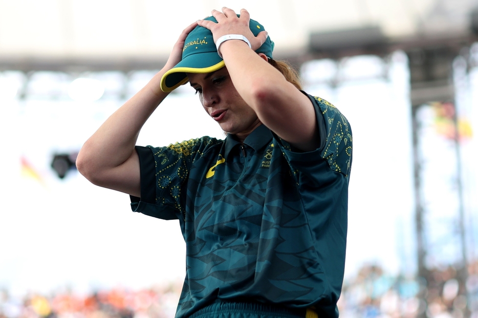 パリ五輪という大舞台で自身の思う最高のダンスを披露したガン。(C)Getty Images