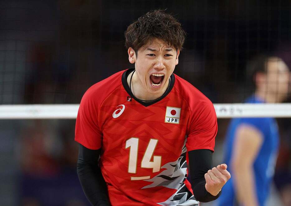 石川祐希／photo by Getty Images