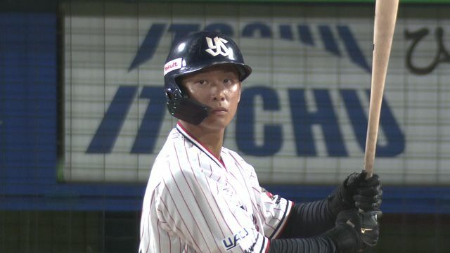 1安打1打点の活躍を見せたヤクルト・澤井廉選手