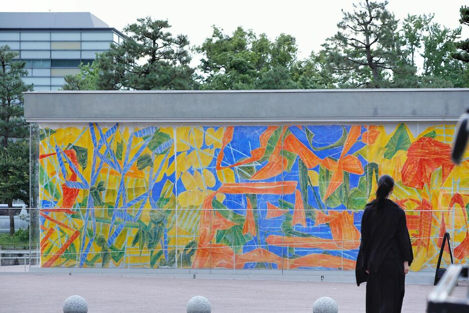 京都市京セラ美術館 ザ・トライアングル「川田知志：築土構木」展示風景