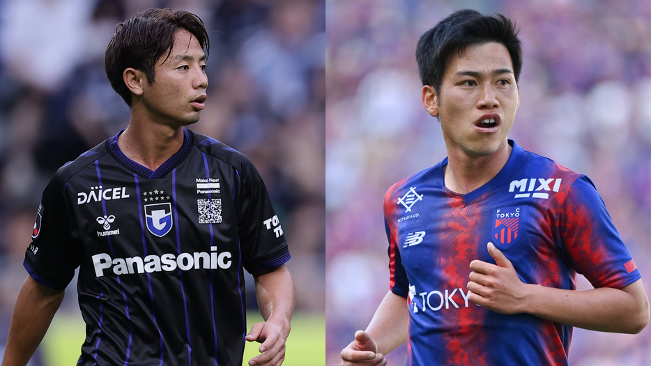 両チームの要である鈴木徳真（左）と高宇洋（C）J.LEAGUE