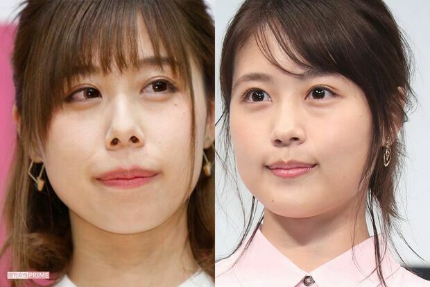 有村藍里（左）と有村架純