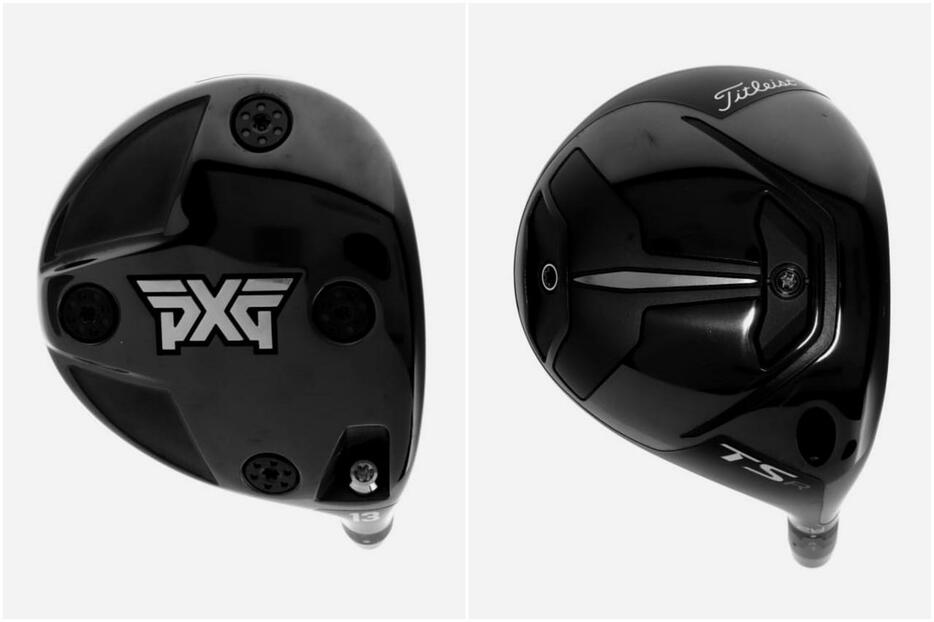 PXGのSecret Weapon(画像左)とタイトリストのTSR(画像右)