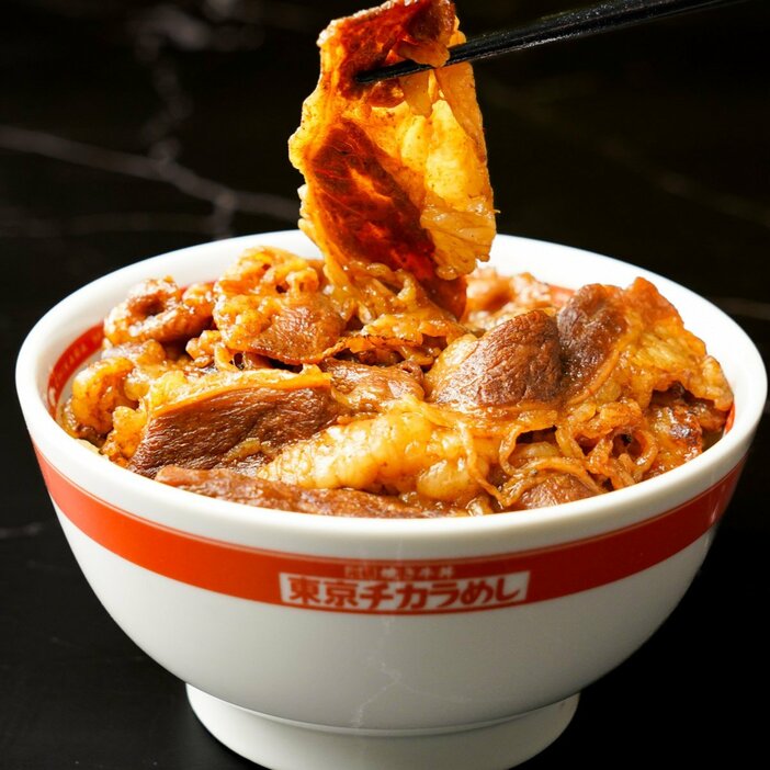 「東京チカラめし」の名物「元祖 焼き牛丼」