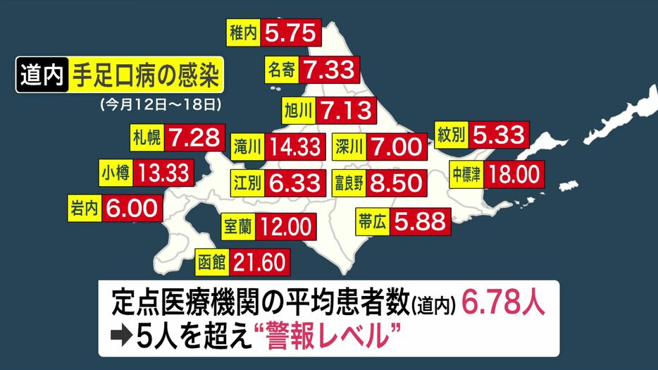 口の中や手足などに発疹が出る手足口病