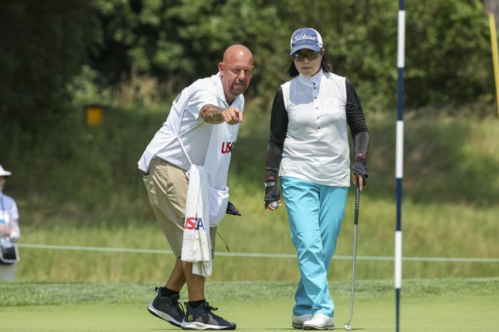 世界最高峰の舞台で優勝争いを演じた山本薫里（提供：USGA）