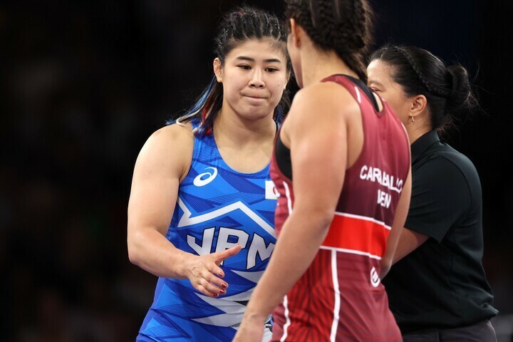 初の五輪、尾﨑は２回戦で敗北を喫した。(C)Getty Images