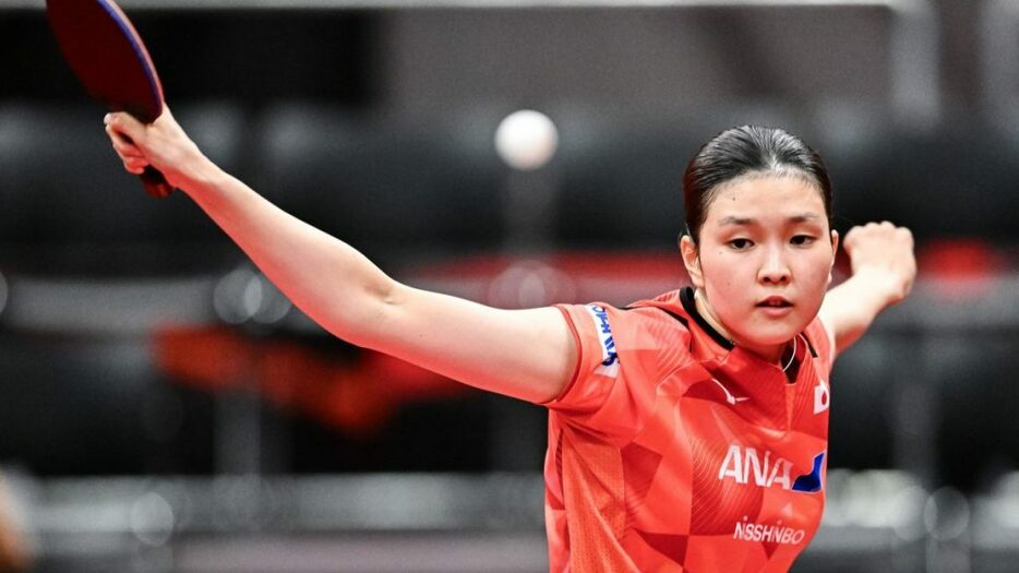 写真：橋本帆乃香（ミキハウス）/提供：Czech Table Tennis