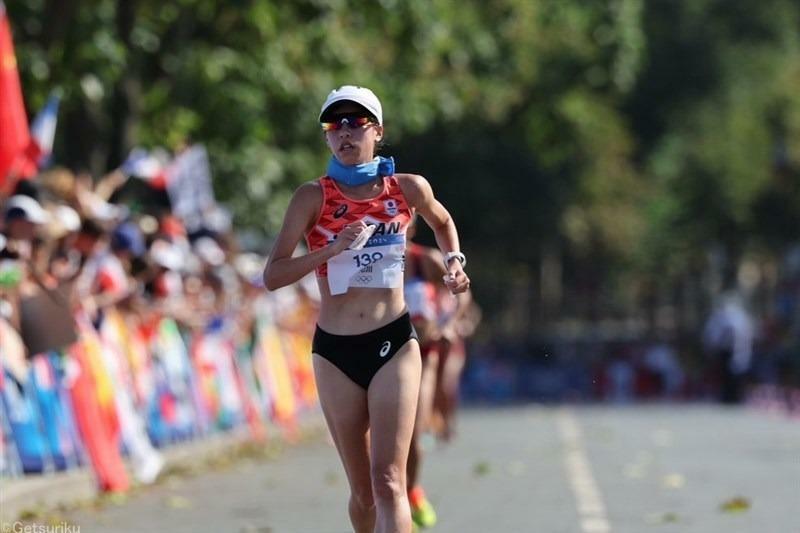 パリ五輪女子20km競歩に出場した藤井菜々子