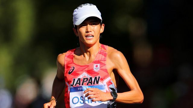 13位でゴールした大迫傑選手【写真：西村尚己/アフロスポーツ】