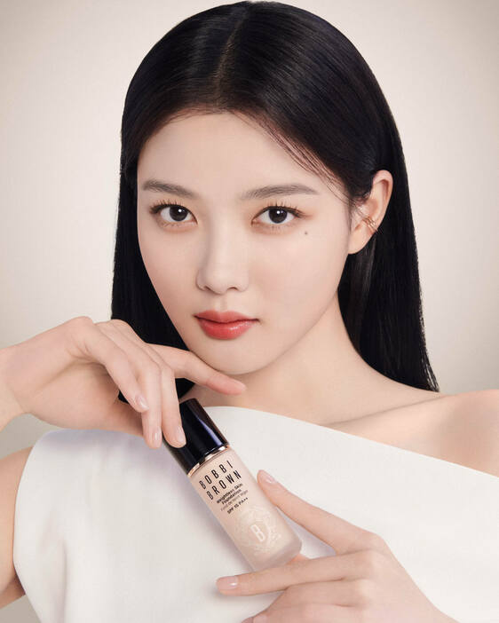 ボビイ ブラウンのAPACアンバサダーに就任したキム・ユジョン image by: BOBBI BROWN