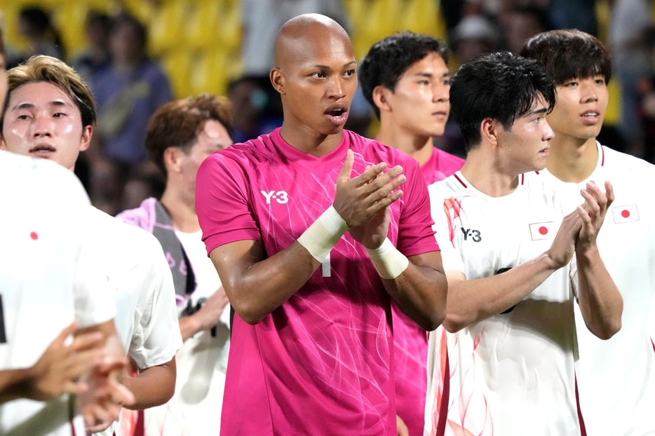 快進撃を続ける日本においてGK小久保の存在感が際立つ(C)Getty Images