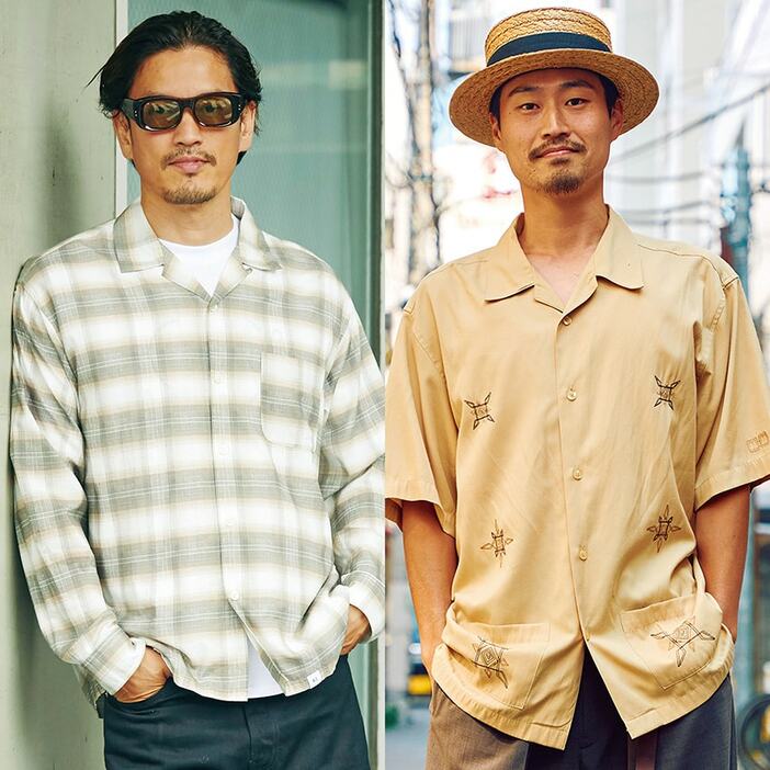 30～50代、夏の“柄シャツ”スタイル9選！チェック、総柄、ワンポイント刺繍etc.着こなしのコツも