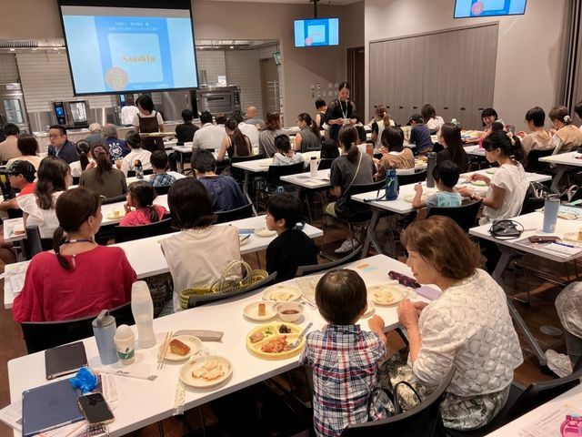 試食会＆対話会の様子（画像提供：名古屋オーガニック給食審議会）