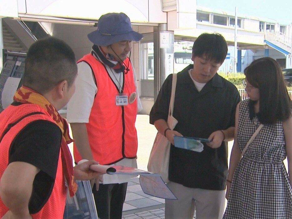 近鉄鳥羽駅で活動する「鳥羽駅ボランティアガイド」