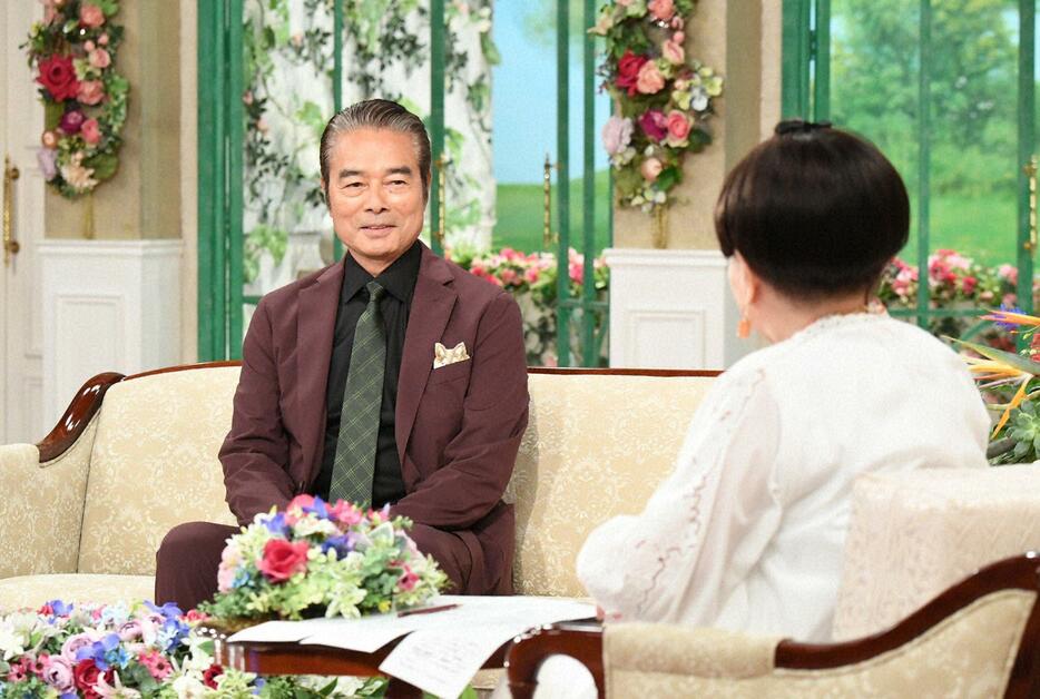 8月20日に放送される「徹子の部屋」に出演する勝野洋さん＝テレビ朝日提供