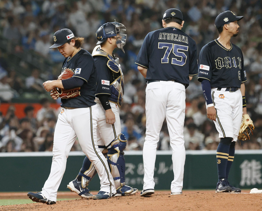 オリックス・宮城大弥 (C)Kyodo News