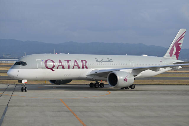 成田線をA350-900で増便するカタール航空＝PHOTO: Tadayuki YOSHIKAWA/Aviation Wire