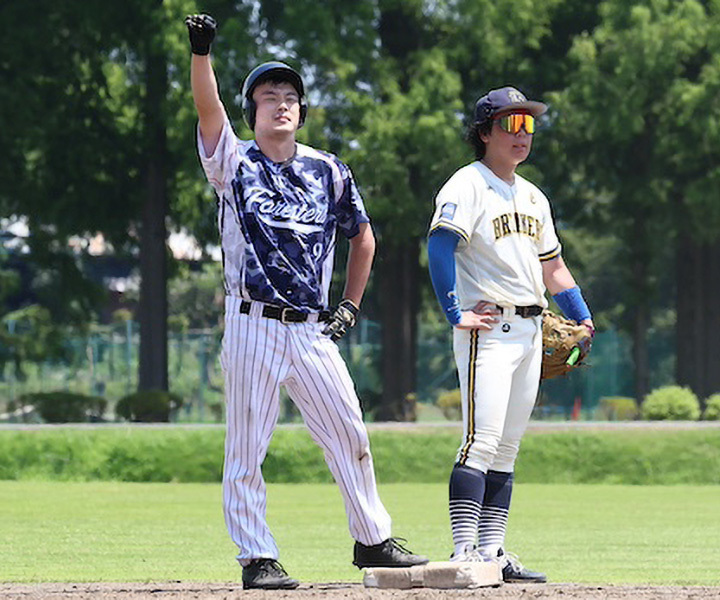 初回、氏原に続いて連続で適時打を放った千田。初回の3点のリードを守りきれなかった