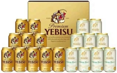 「ヱビスビール」シリーズは贈答品としても人気が高い