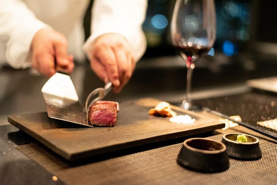 ステーキ肉は熟成の程度により日替わり　※画像はイメージ