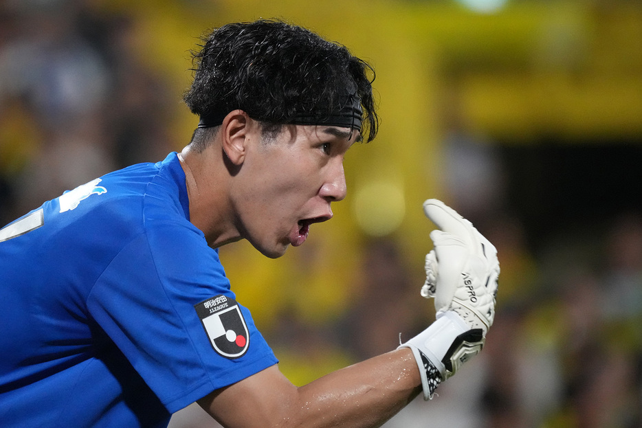 GK松本健太が今季4度目のクリーンシートを達成(Getty Images)