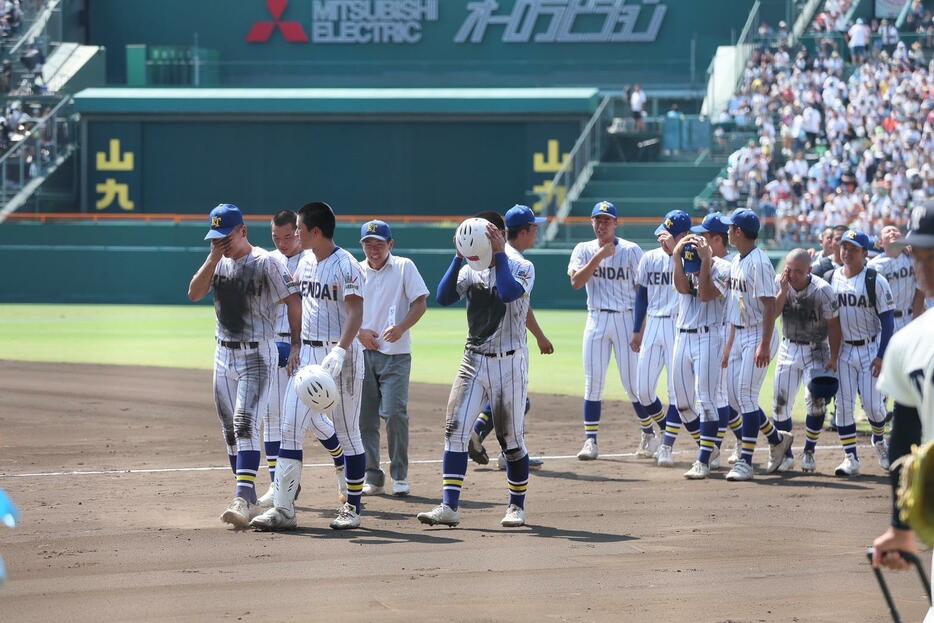 智辯学園に敗れ春夏連覇を逃した健大高崎ナイン