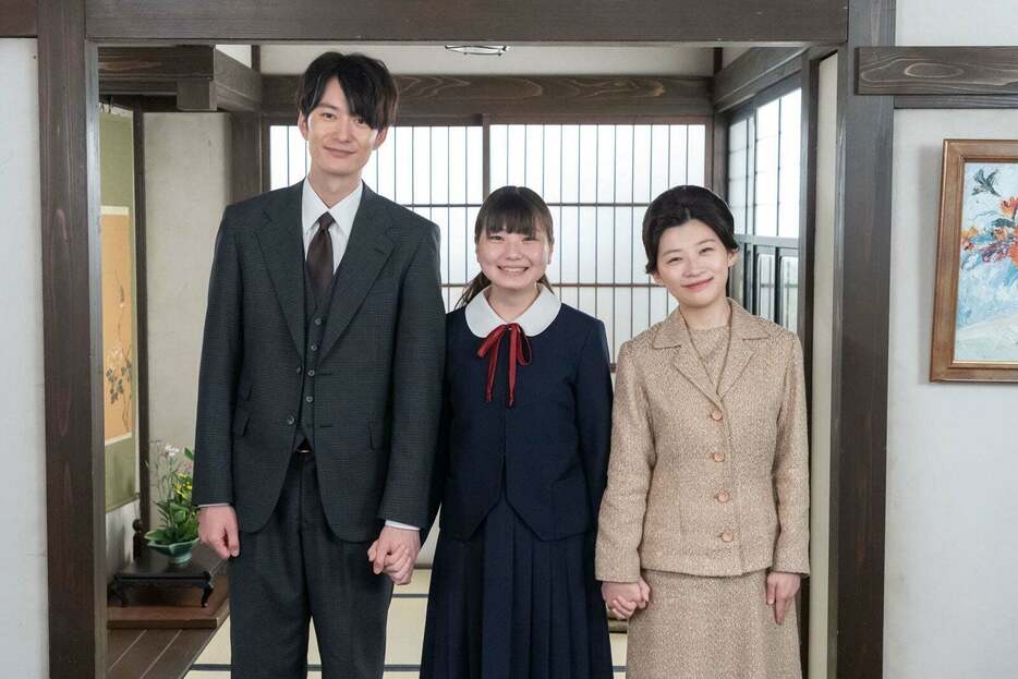 岡田将生、毎田暖乃、伊藤沙莉「虎に翼」第107話（C）NHK