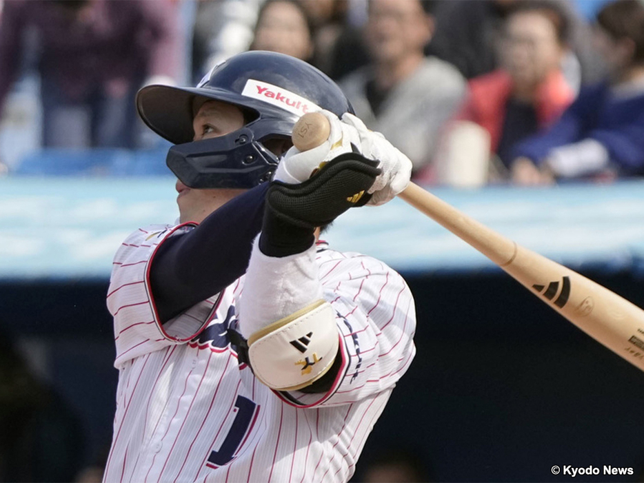 ヤクルト・山田哲人 (C) Kyodo News