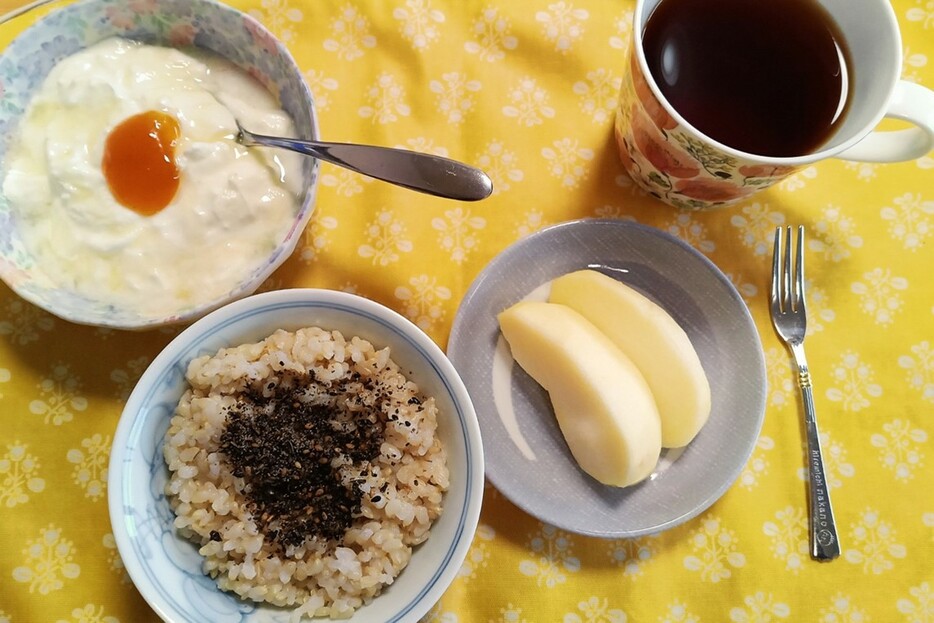 モニターMさんの平日の朝食