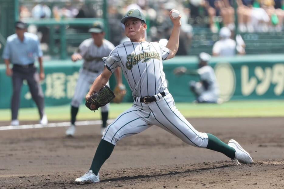 鶴岡東・櫻井 椿稀投手（3年）