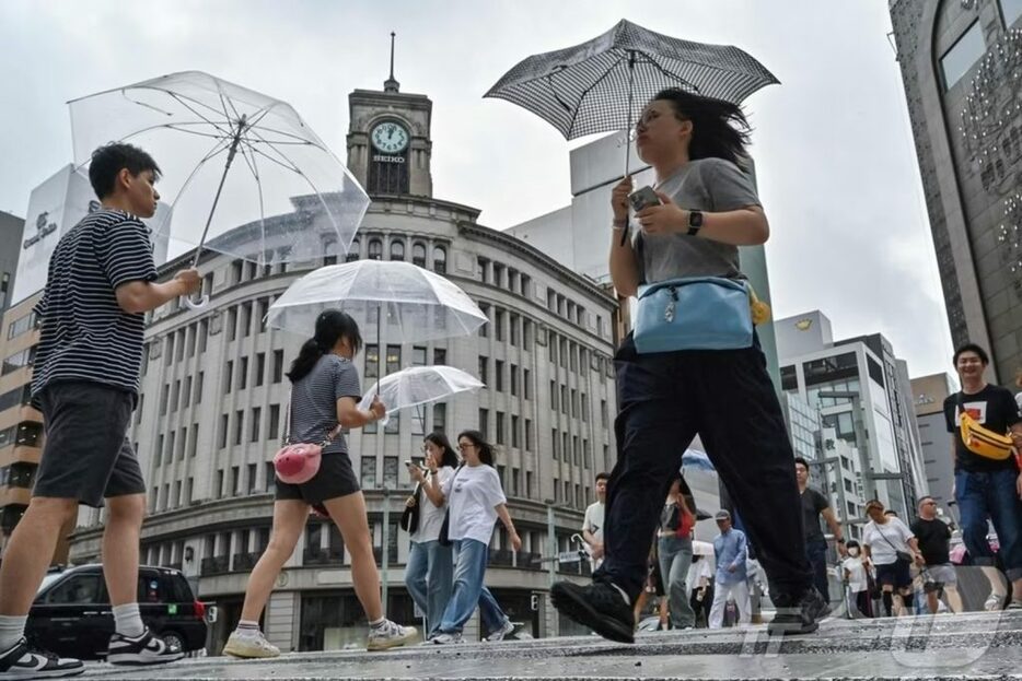 東京・銀座(c)AFP/news1