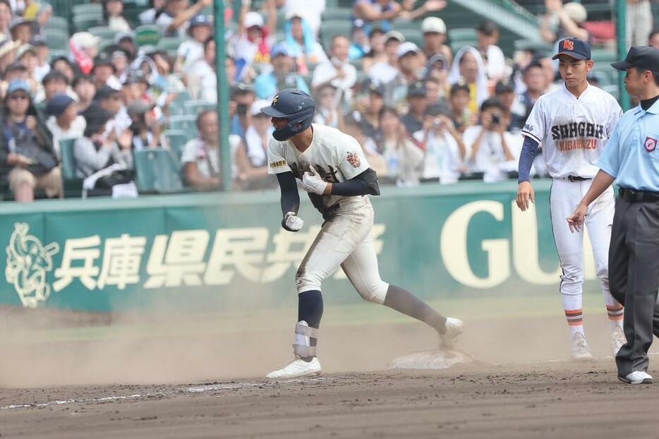 今岡 拓夢内野手（2年）（撮影：柳瀨心祐）