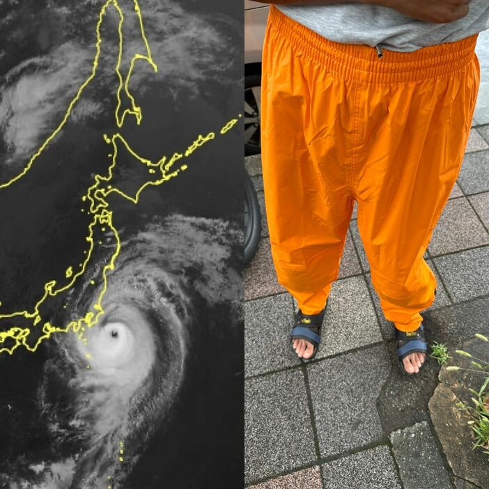 台風は稼ぎ時？