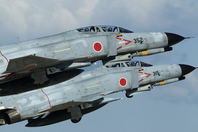 Cさんが搭乗していたF-4EJ改　2020年度末をもってすべての機体が退役した（写真：アフロ）