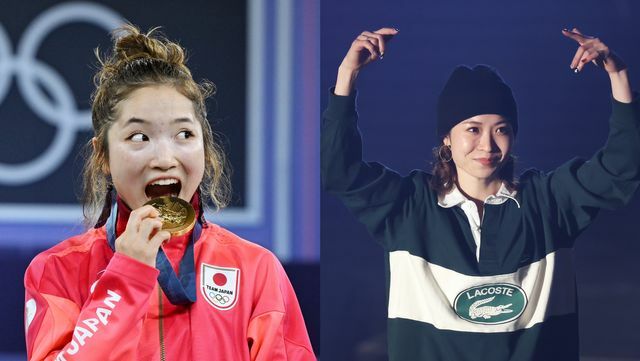 ブレイキン初代女王になったAMI選手(左)と姉のAYUさん(右)