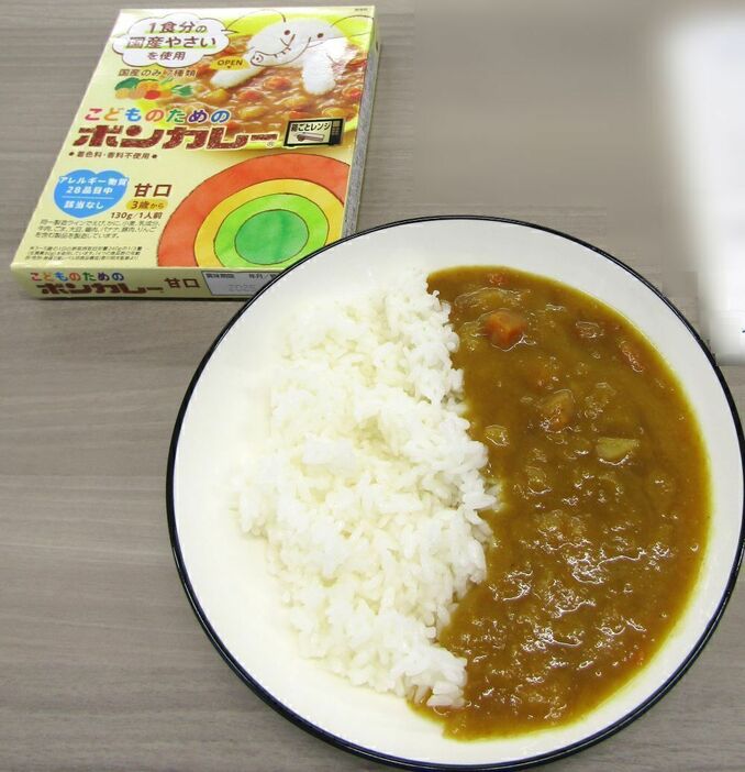 ターゲットは3－6歳の未就学児。食べやすさを考え、じゃがいもなどは小さめのサイズとなっている