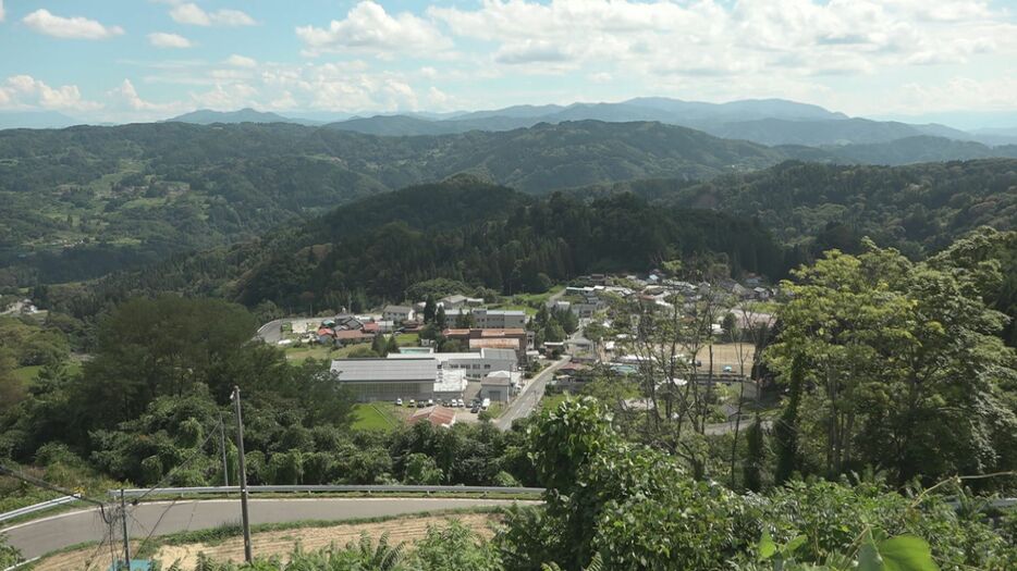 長野市七二会地区