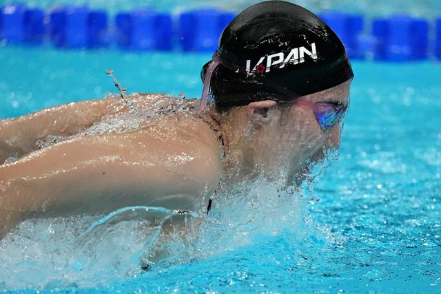 大橋悠依選手、撮影7月25日(写真：アフロ)