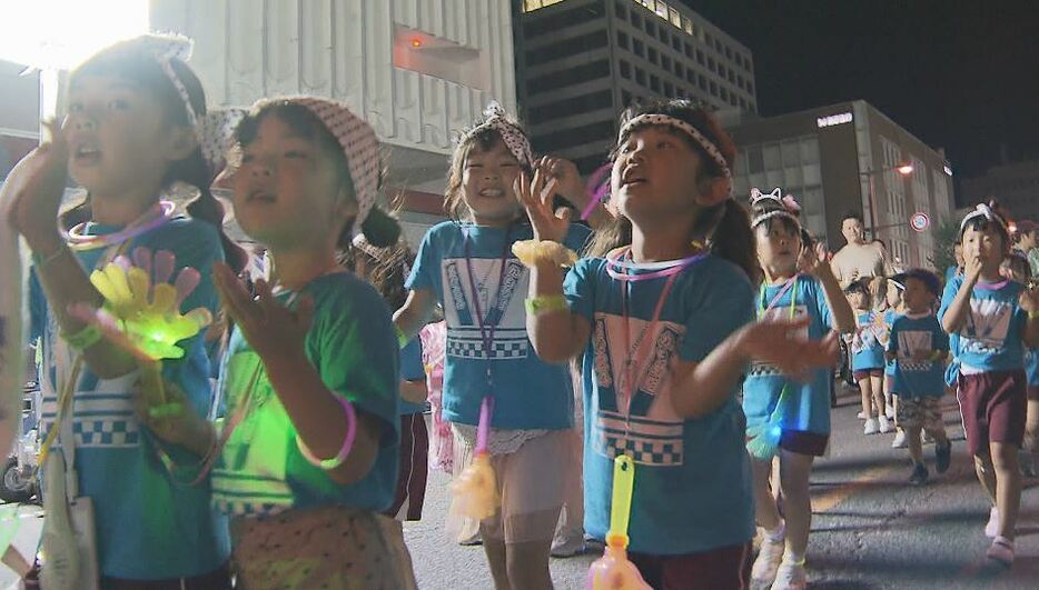 長野びんずるに参加した子ども連