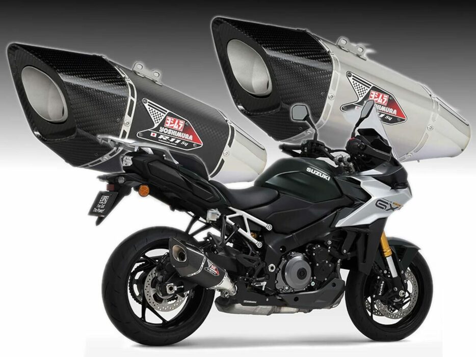 ヨシムラ、GSX-S1000GX用スリップオン「Slip-On R-11Sq サイクロン EXPORT SPEC 政府認証」の受注を開始