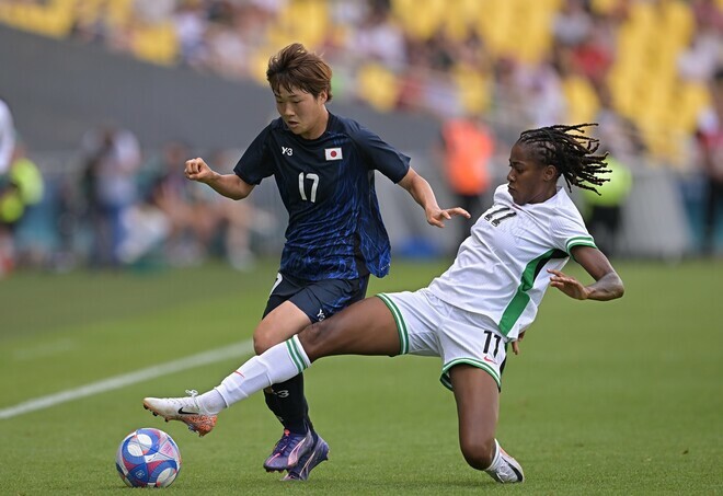 先制ゴールを決めた浜野。写真：金子拓弥 (サッカーダイジェスト写真部／JMPA代表撮影)