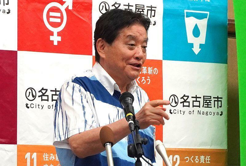 ［写真］名古屋市の河村たかし市長