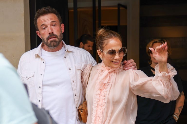 Getty Images ハネムーン中の2人。ジェニファー・ロペス（Jennifer Lopez）、ベン・アフレック（Ben Affleck）