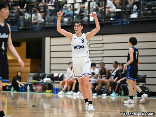 U17女子ワールドカップの日本代表にも選出されていた昭和学院の山下笑伶奈［写真］＝佐々木啓次