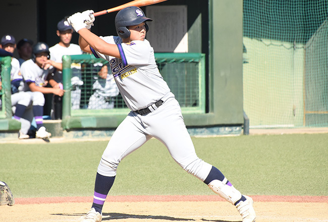 聖和学園・佐藤煌馬　※写真は過去の取材より