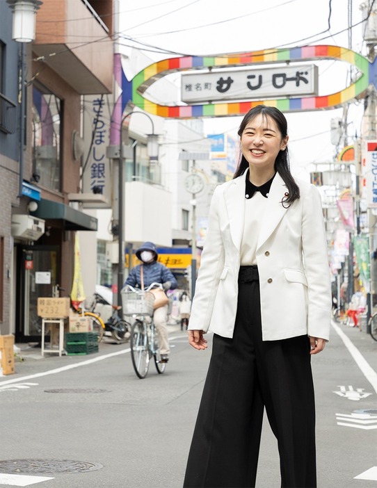 駅前の商店街は街の人たちの生の声を聞くため、よく訪れています。