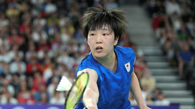 バドミントンの山口茜選手(写真：AP/アフロ)